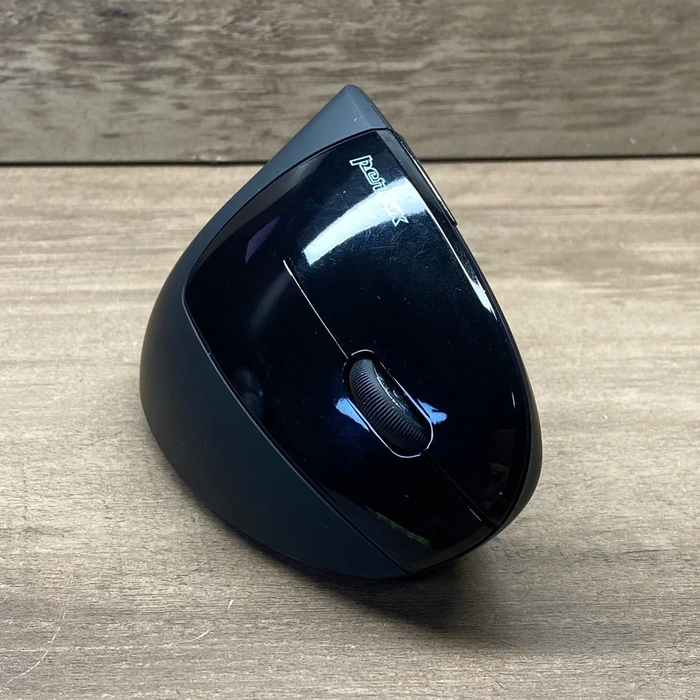 Perixx PERIMICE-605 Wireless Vertical Ergonomic Mouse Black PERIDUO-605 MK586G
